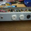 Another rear shot of the chassis durring reasembly, and a messy bench! 